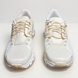 On Running Cloud 6 Castor Ivory Women Road Running Jogging Shoes 3WF10064297